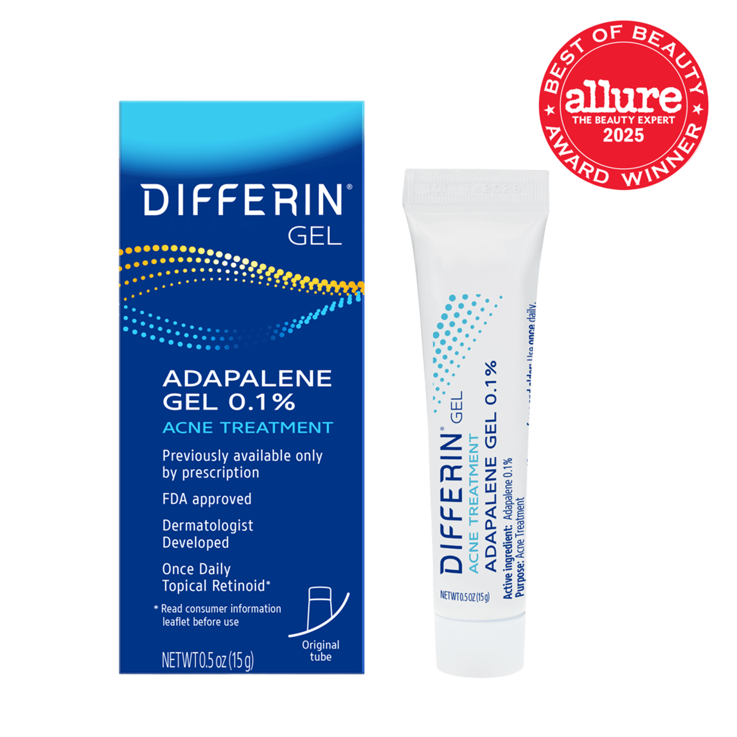 Differin 0.1% Adapalene Gel Treatment Differin 0.1% Adapalene Gel Treatment
